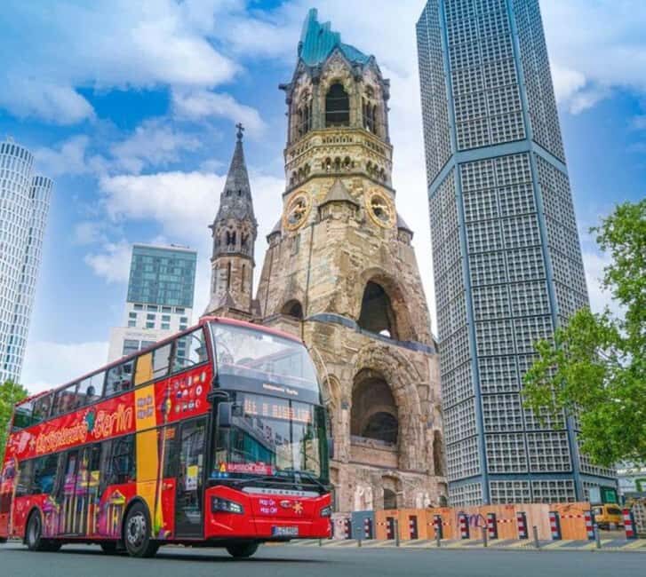 City Sightseeing Berlin: HOHO Bus - All Lines & Icebar - Trendy East Berlin and Wall route: Mauergedenkstätte to East Side Gallery