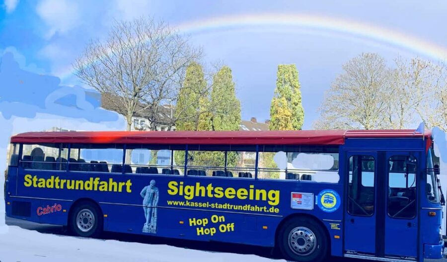 City tour / Sightseeing Kassel bus tour - Audio in 8 languages: what it’s like on the bus