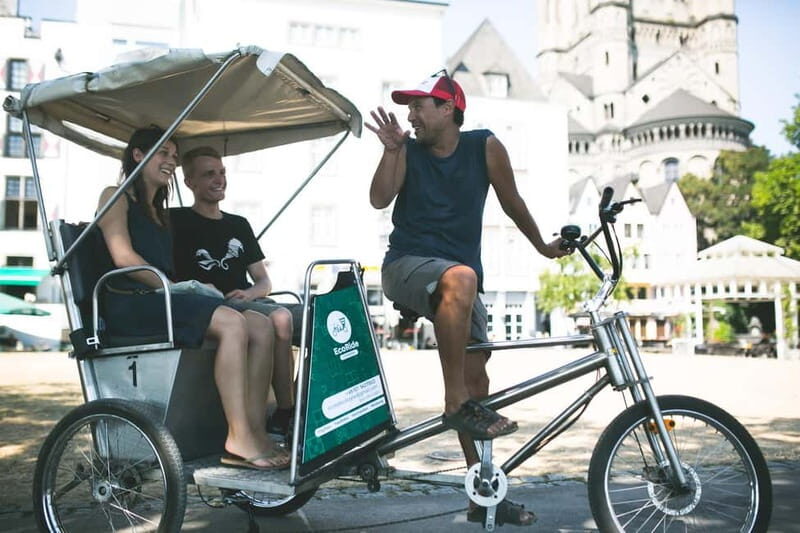 Cologne: Chocolate tasting Tour per Rickschaw - Pick-up near Cologne Cathedral (and how the timing works)