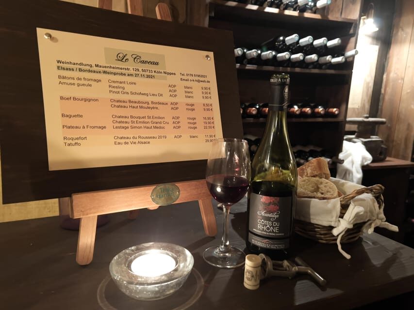 Cologne-Nippes: Cheese and wine with champagne and Grand Cru - Value check: is $93 fair for what you get?