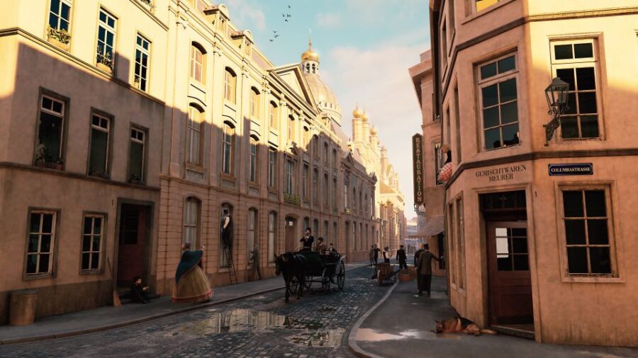 Cologne: Old Town Virtual Reality Walking Tour - Roncalliplatz: where the route starts to feel like a guided “show”