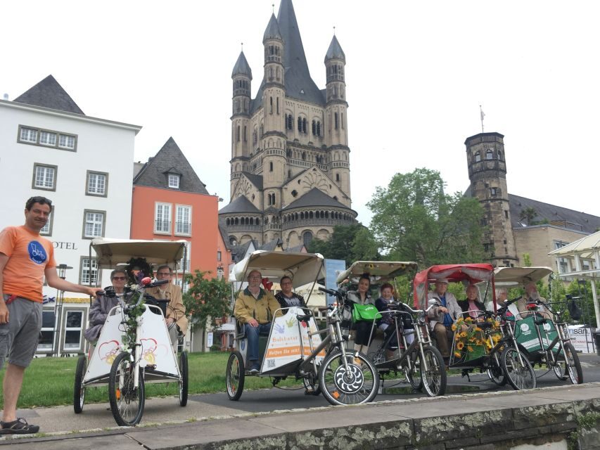 Cologne: Private Rickshaw Tour - Key moments to look forward to