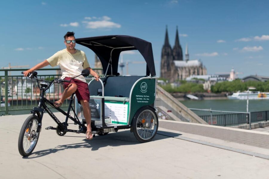 Cologne: Private Rickshaw Tour - Why a Pedicab Works So Well in Cologne