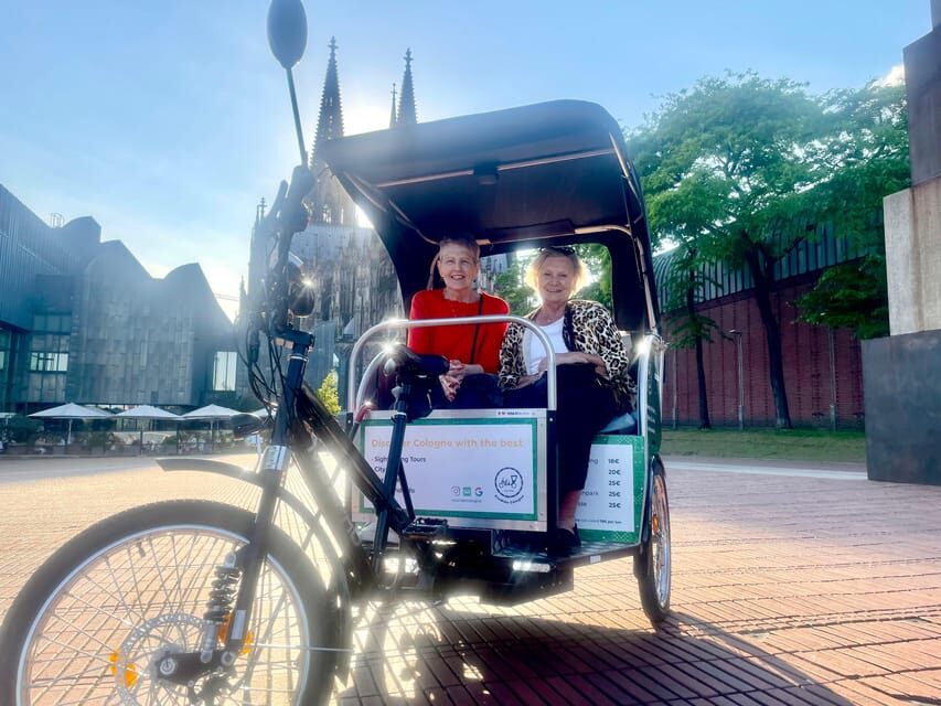 Cologne: Private Rickshaw Tour - Pickup in central Cologne: start easy, not rushed