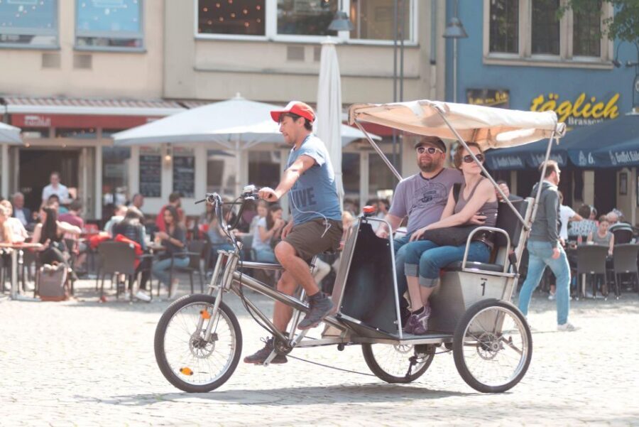 Cologne: Private Rickshaw Tour - Rheinauhafen: where Cologne shows a newer side