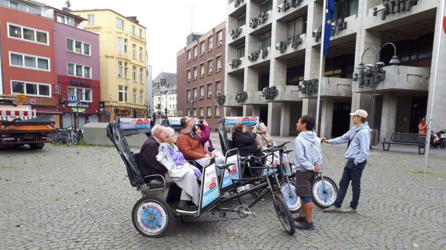 Cologne: Rickshaw Sightseeing Tour - Why a rickshaw works so well for first-time Cologne