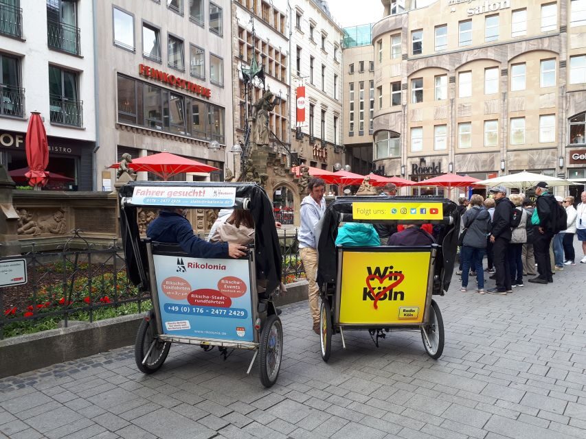 Cologne: Rickshaw Sightseeing Tour - Rolling into Old Town Cologne: where the city starts to make sense