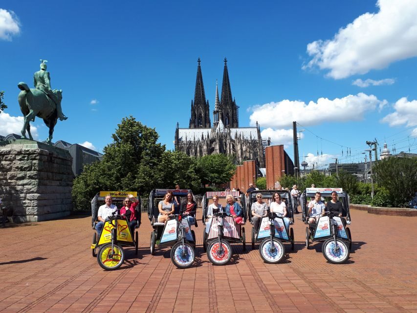Cologne: Rickshaw Sightseeing Tour - The route efficiency: seeing a lot without feeling rushed