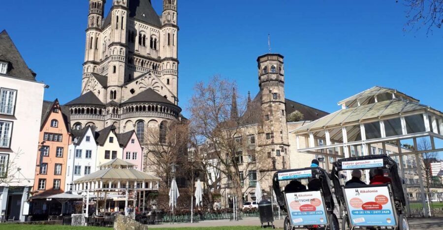 Cologne: Rickshaw Sightseeing Tour - Meeting at Friedrich Wilhelm III and starting in the right mood