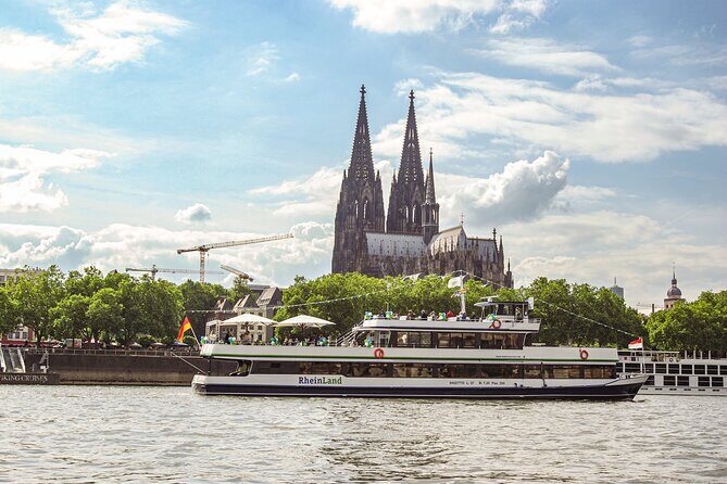 Cologne skyline tour with audio guide 90 minutes - Rheinauhafen and the crane houses: old meets new on the river
