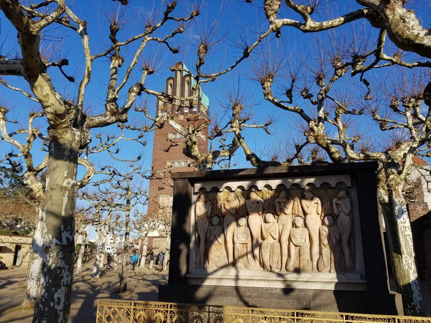 Darmstadt: Mathildenhöhe UNESCO Site Guided Visit - Language and timing: German most days, English on Saturday