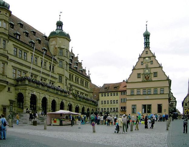 Day Trip to Rothenburg from Frankfurt - City gates and the accessible wall walk: where medieval defense becomes a viewpoint