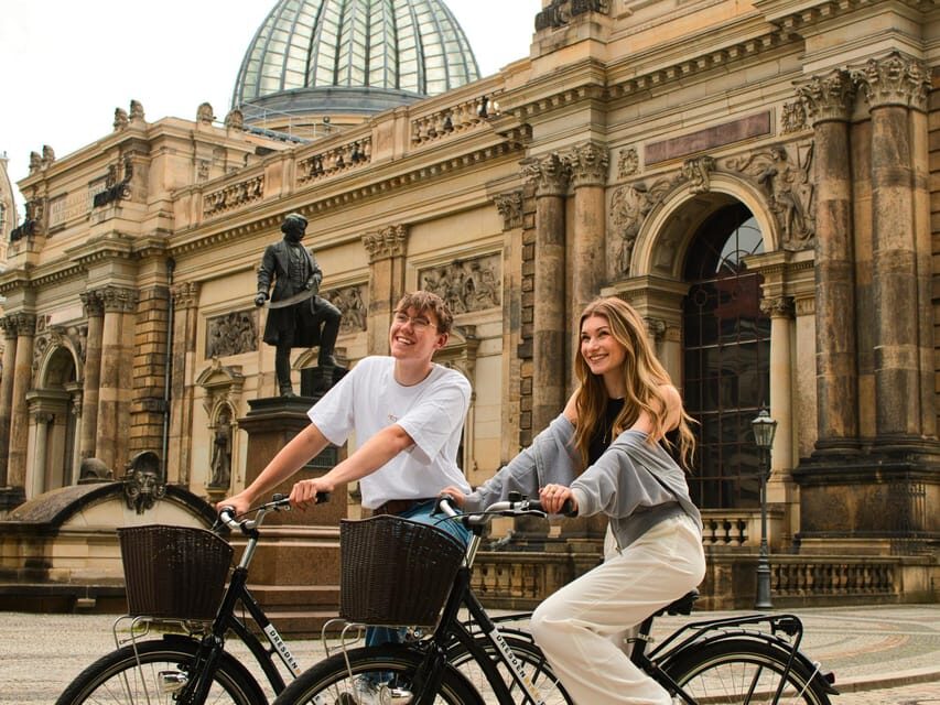 Dresden: Bike Rental - City Bike with Option Children Seat - The City Bike Comfort: Upright Posture, Easy Rolling, and Real-World Control