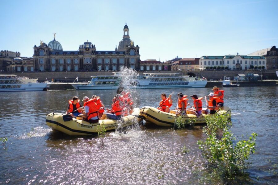 Dresden: Bootstour im Schlauchboot durch die Altstadt - Key things to know before you go