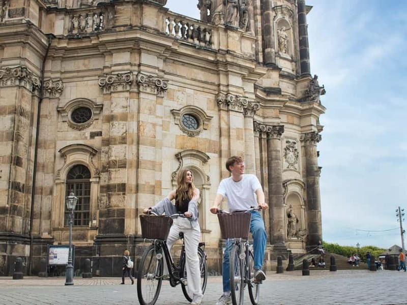 Dresden: By bike – Dresden in one day - Where You Start: Dresden Information by Neumarkt (Basement Pickup)
