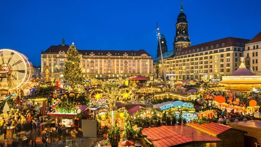 Dresden: Christmas Sightseeing Tour with a 'Pflaumentoffel' - The Heated Double-Decker Bus: Comfort Plus City Orientation