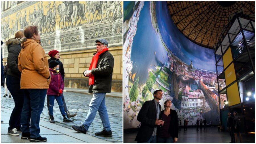 Dresden: Guided City Walk and Panometer Entrance Ticket - Key highlights to look for