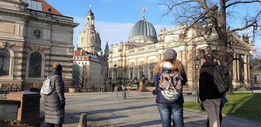 Dresden: Guided City Walk and Panometer Entrance Ticket - Price and what you really get for $25