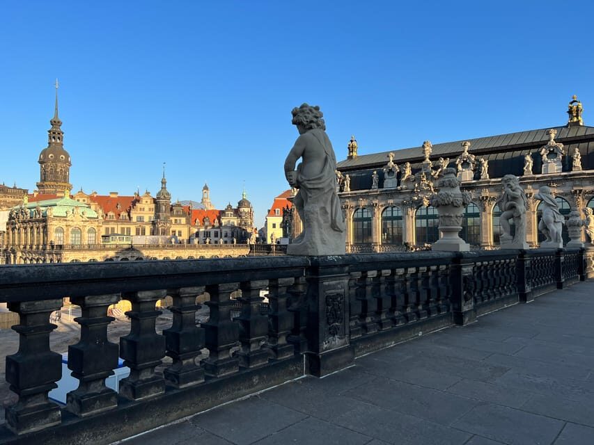 Dresden Old Town - Guided Walking Tour in English - Brühlsche Terrasse: The Riverfront Walk That Feels Like a Viewpoint