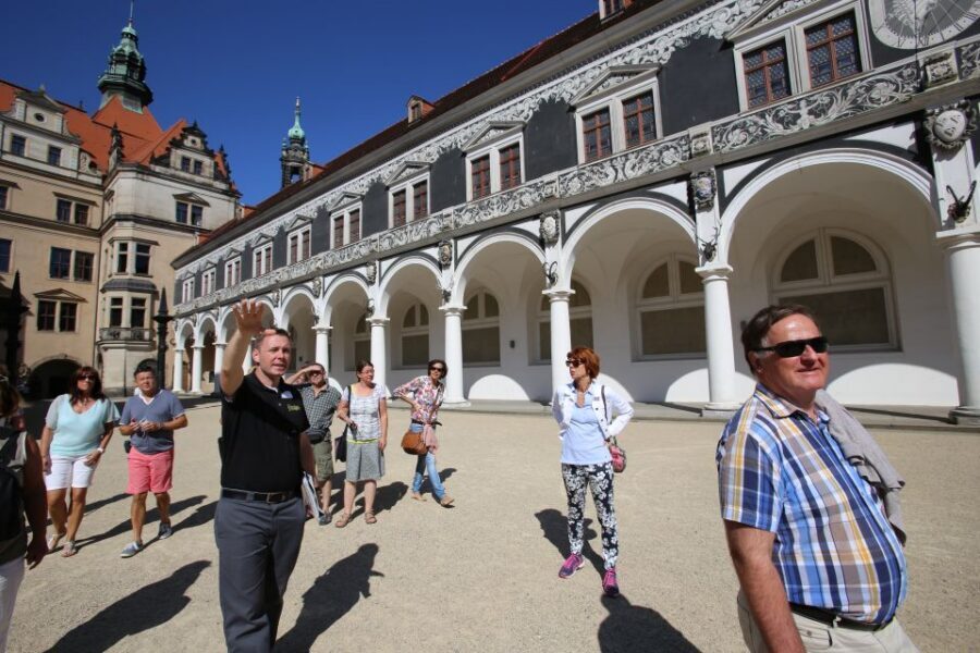 Dresden: Private Guided Walking Tour - Taschenbergpalais and Augustus Bridge: the city in perspective