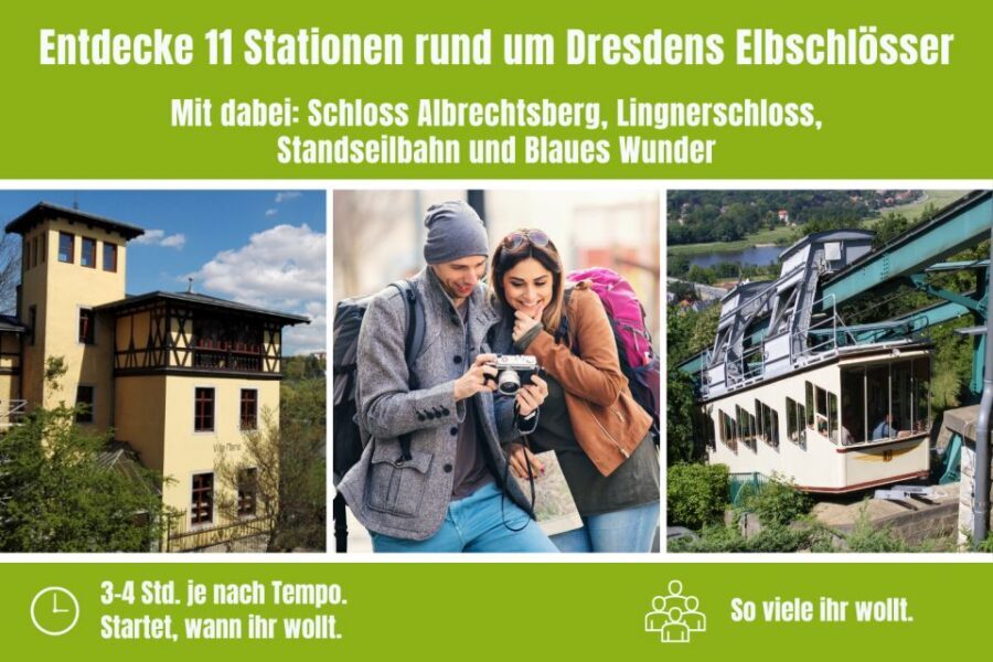 Dresden: Scavenger Hunt to Elbe River & Castles - Suspension railway and the Elbe slope: viewpoints that reward slow walking