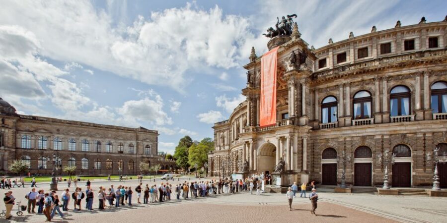 Dresden: Semperoper and Old Town Tour - Dresden Castle Area: Royal Power in Stone