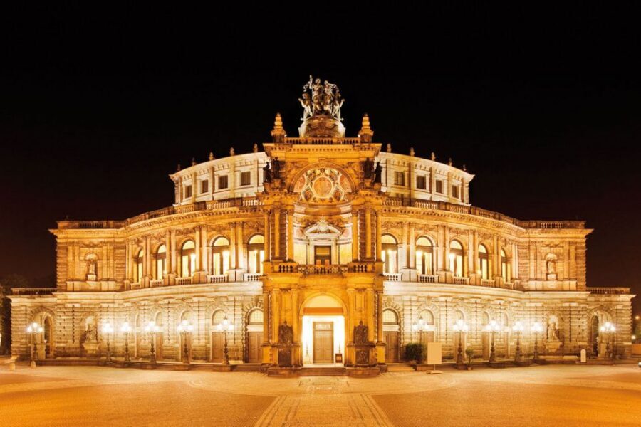 Dresden: Semperoper und Residenzschloss - Semperoper Auditorium Tour: Italian High Renaissance Interiors and Acoustics