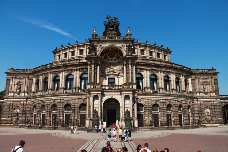 Dresden: Sightseeing Walking Tour in English - Brühl Terrace, the Catholic Cathedral, and Taschenbergpalais: the river’s story in buildings