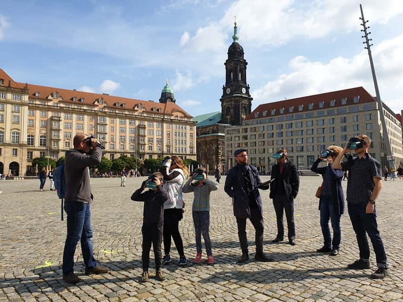 Dresden: Walking Tour with Virtual Reality elements - Old Market Square, Pirnaischer Platz, and Neumarkt: the city’s “layers”
