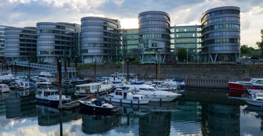 Duisburg: Guided Walking Tour through the inner harbour - Starting at the Mercator Fountain: Getting Your Bearings Fast