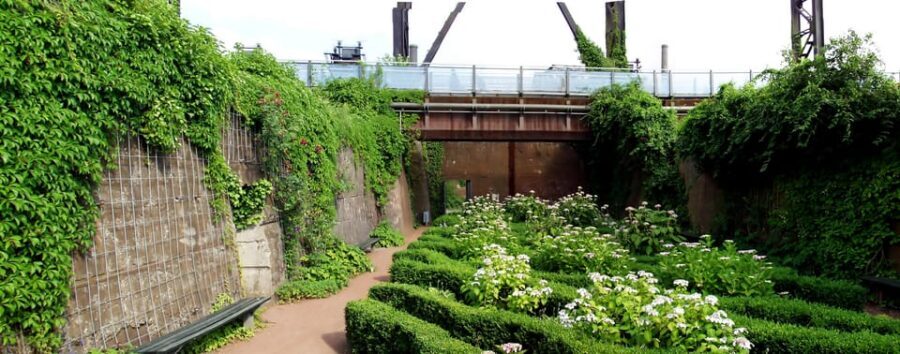 Duisburg Landscape Park GPS treasure hunt in old ironworks - Duisburg’s old ironworks, reloaded as a family game