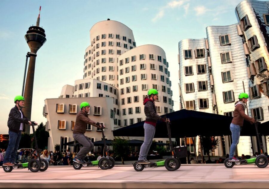 Düsseldorf: E-Scooter City Tour - Price and Value for a 2-Hour Scuddy Ride