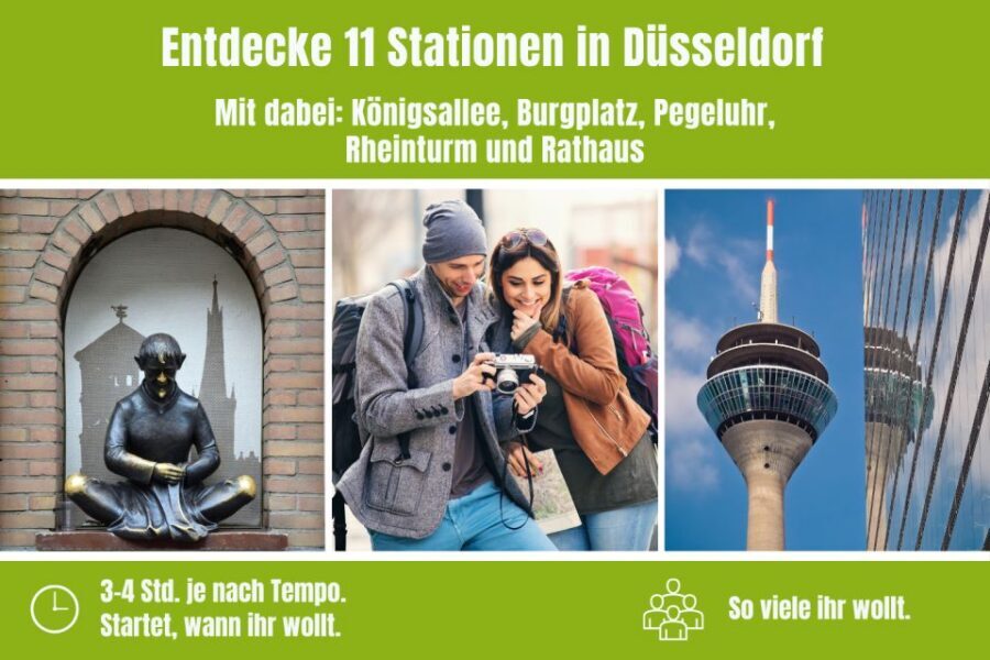 Düsseldorf: Scavenger Hunt Self-Guided Tour - What’s included (and what’s not) so you plan correctly