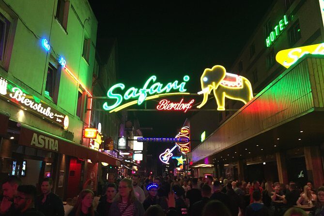 English guided Tour of the "Sinful Mile" Reeperbahn and Red Light District - Zur Goldenen Handschuh: boxing, 1953 roots, and the darker edge