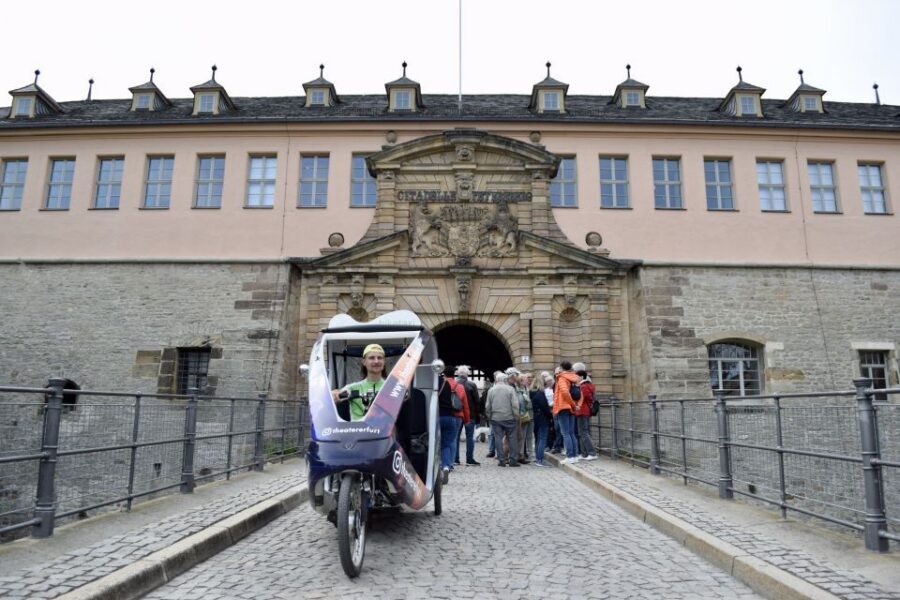 Erfurt: Guided Petersberg Citadel Tour by E-Rickshaw - Defension Barracks and the north view: why the guide’s directions matter