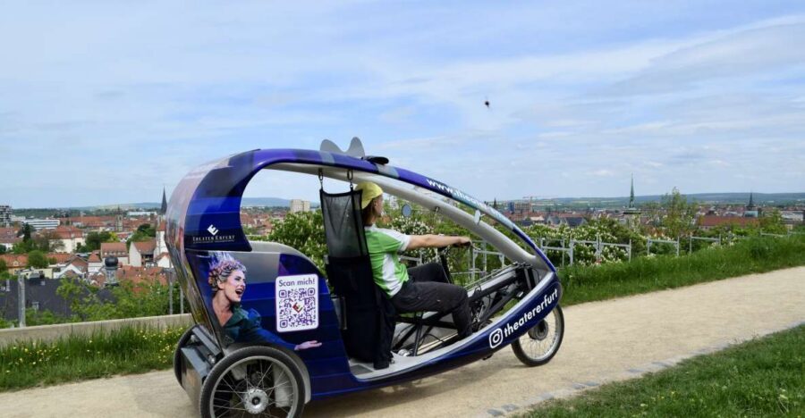 Erfurt: Guided Petersberg Citadel Tour by E-Rickshaw - The E-rickshaw up Petersberg: comfort that still feels like an adventure