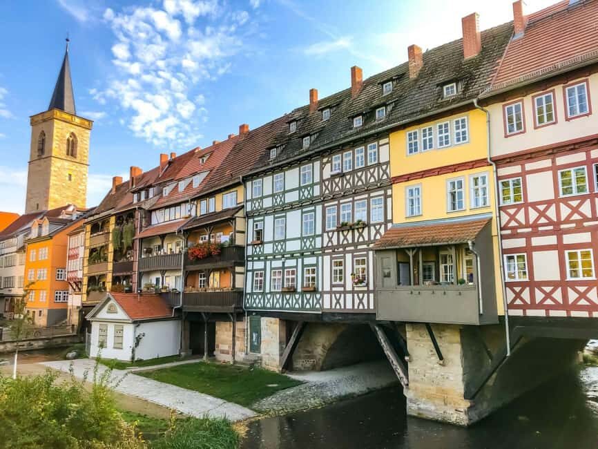 Erfurt: On the road with the bridge builder. Walking tour with anniversary tasting. - Where the route makes sense: from fish market to cathedral square