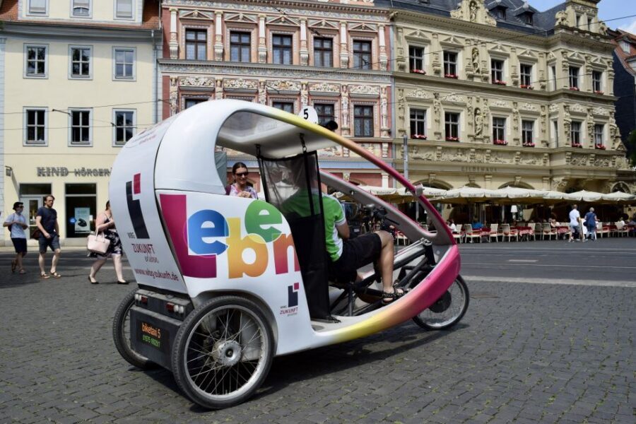 Erfurt: Romantic Rickshaw Tour For Two - Champagne Break With a View: The Romantic Part That Actually Feels Real