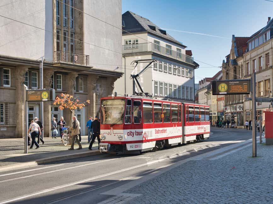 Erfurt Tour - City tour with the historic tram - Key Highlights in a Nutshell