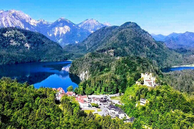 EXCLUSIVE 3 Royal Castle SKIP-THE LINE Tour of Neuschwanstein + Linderhof + Hohenschwangau from Munich - Plansee Lake: a scenic bridge between castles (and why it’s worth keeping the drive)