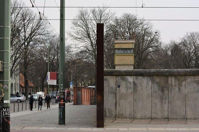 Explore The Berlin Wall: Cold War Berlin and Behind the Berlin Wall - Topography of Terror and the wall fragment near Niederkirchnerstraße