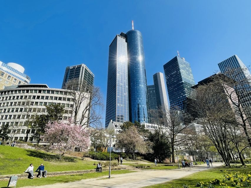 Frankfurt: Guided walk between palm trees and skyline - Green paths, palm trees, and the Main river feel closer than you’d expect