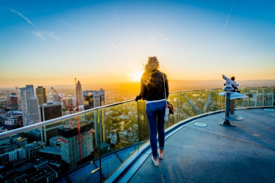 Frankfurt: Main Tower with Tickets and Guided Old Town Tour - Old Town Highlights: Römerberg and the Streets Between Eras