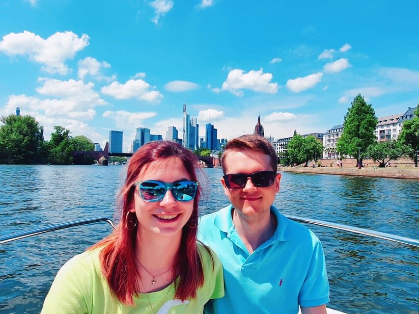 Frankfurt: Private Romantic Skyline Boat Tour - Ostend views and the European Central Bank area (ECB)