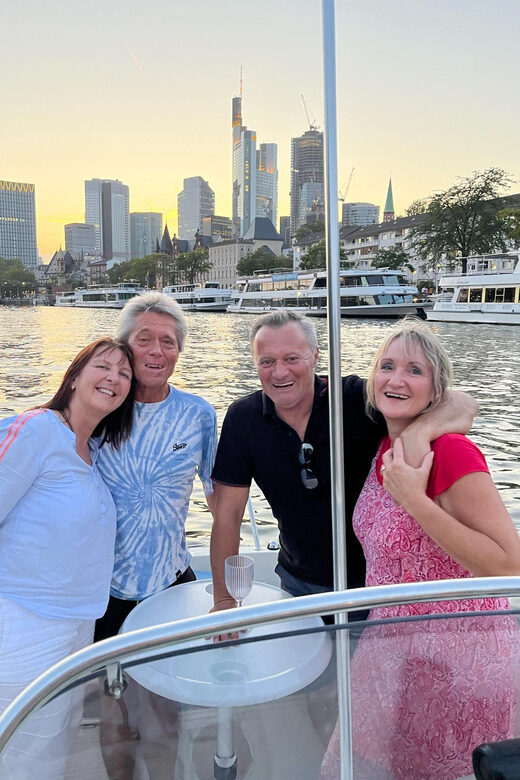 Frankfurt: Private Skyline Sightseeing Boat Tour - Life Jackets, Smoking Rules, and What the Boat Experience Means