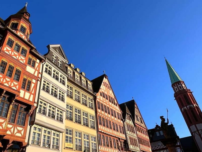 Frankfurt: Walking tour between St. Paul's Church, Main & Old Town flair in German - Kaiserdom, Kaiserpfalz, and the imperial palace remains you can actually spot