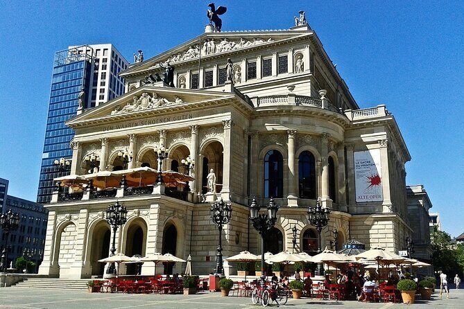 Frankfurt Walking Tour: Explore Top Sights & Hidden Gems - Eiserner Steg: The Main River skyline view that ties it together