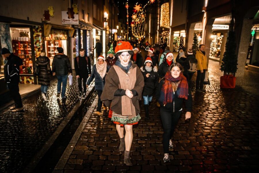 Freiburg: Christmas Tour with Drag Queen Betty BBQ - The Christmas Market Story You Actually Want to Hear