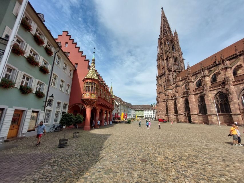 Freiburg: Walking and Strolling the Historic Center - Gargoyles, symbols, and why faces on facades matter