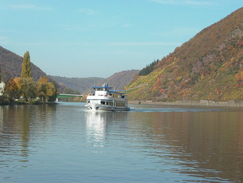 From Alken: Moselle Valley Sightseeing Cruise - Where you board: MS Goldstück at Alken